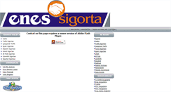 Desktop Screenshot of enessigorta.com.tr