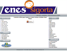 Tablet Screenshot of enessigorta.com.tr